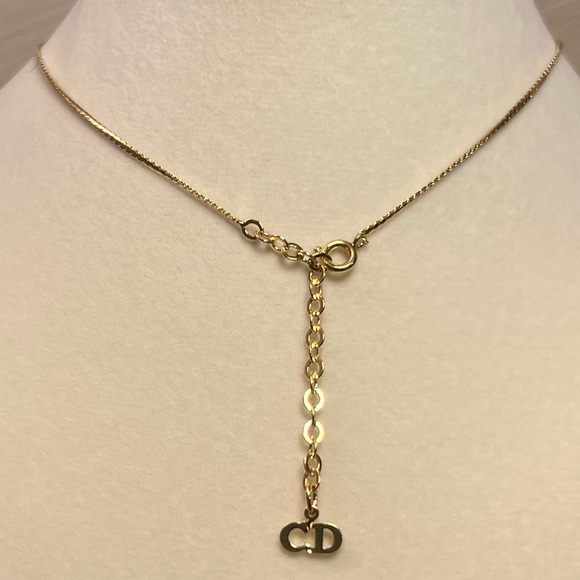 Christian Dior CD Pendant Necklace - Picture 9 of 12